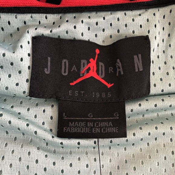 Air Jordan Men's Rare Sample 'Sage Green' Varsity Jacket AV5004-369 size L - Picture 5 of 8